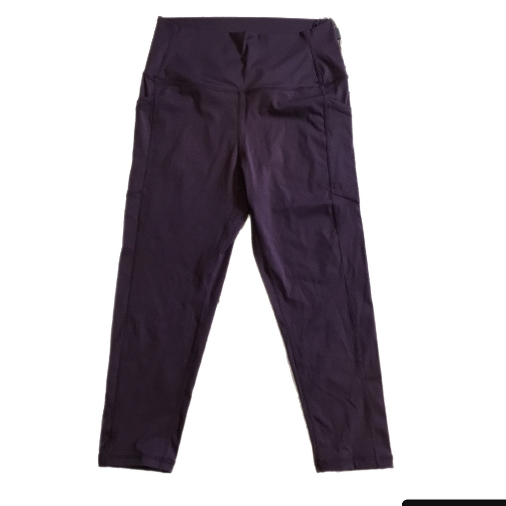 Zyia legging sport capri NEW wine color